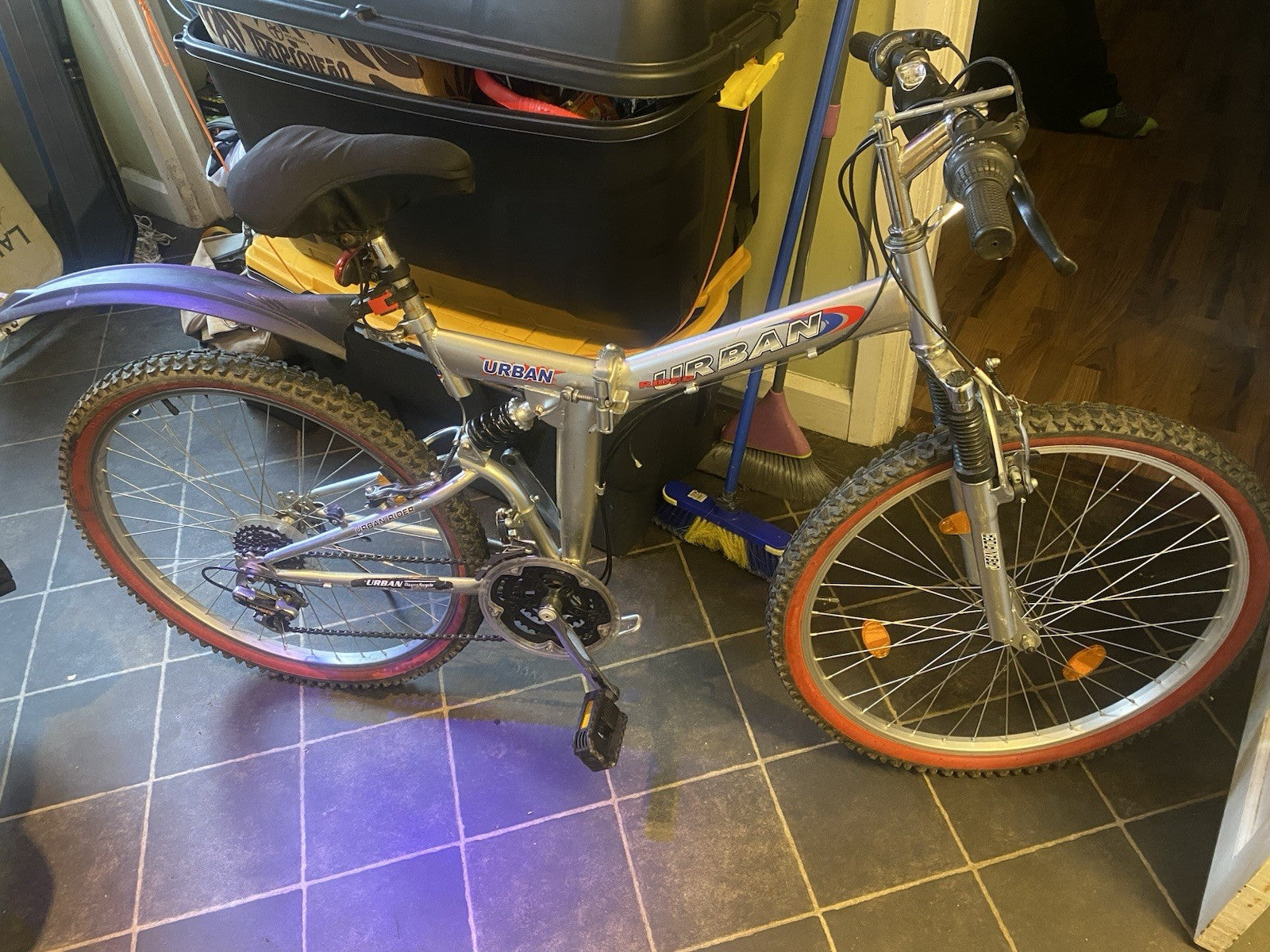 Fully Folding Urban Mountain Bike 26 Inch Wheels