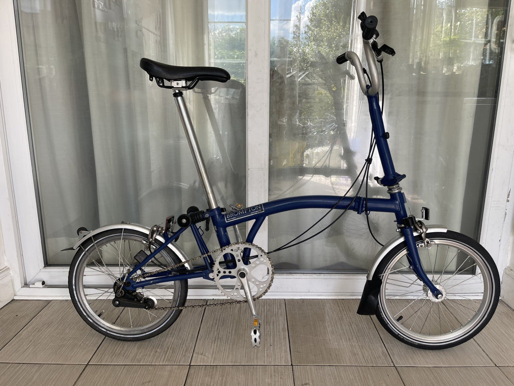 Brompton M3L Folding Bike SERVICED CONDITION ✅ FREE & FAST DELIVERY 📦 🚚