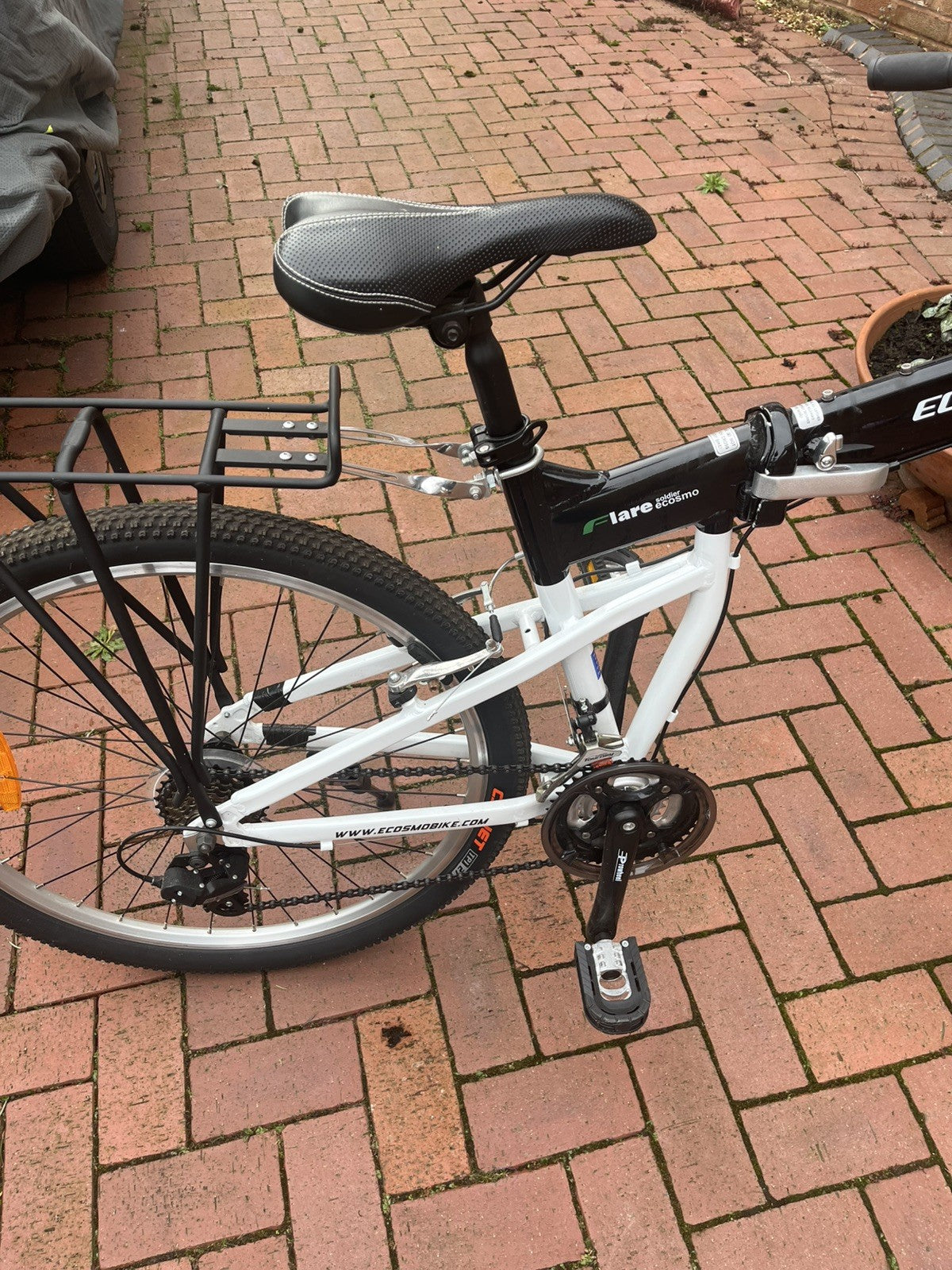 Ecosmo Flare folding bicycle 26AF18BL