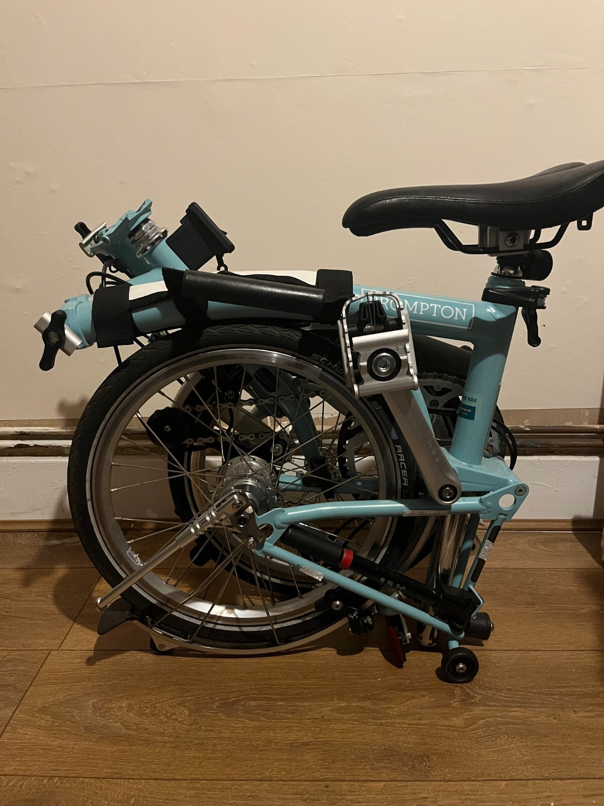Brompton M3L (C-Line) Turkish Green folding bike