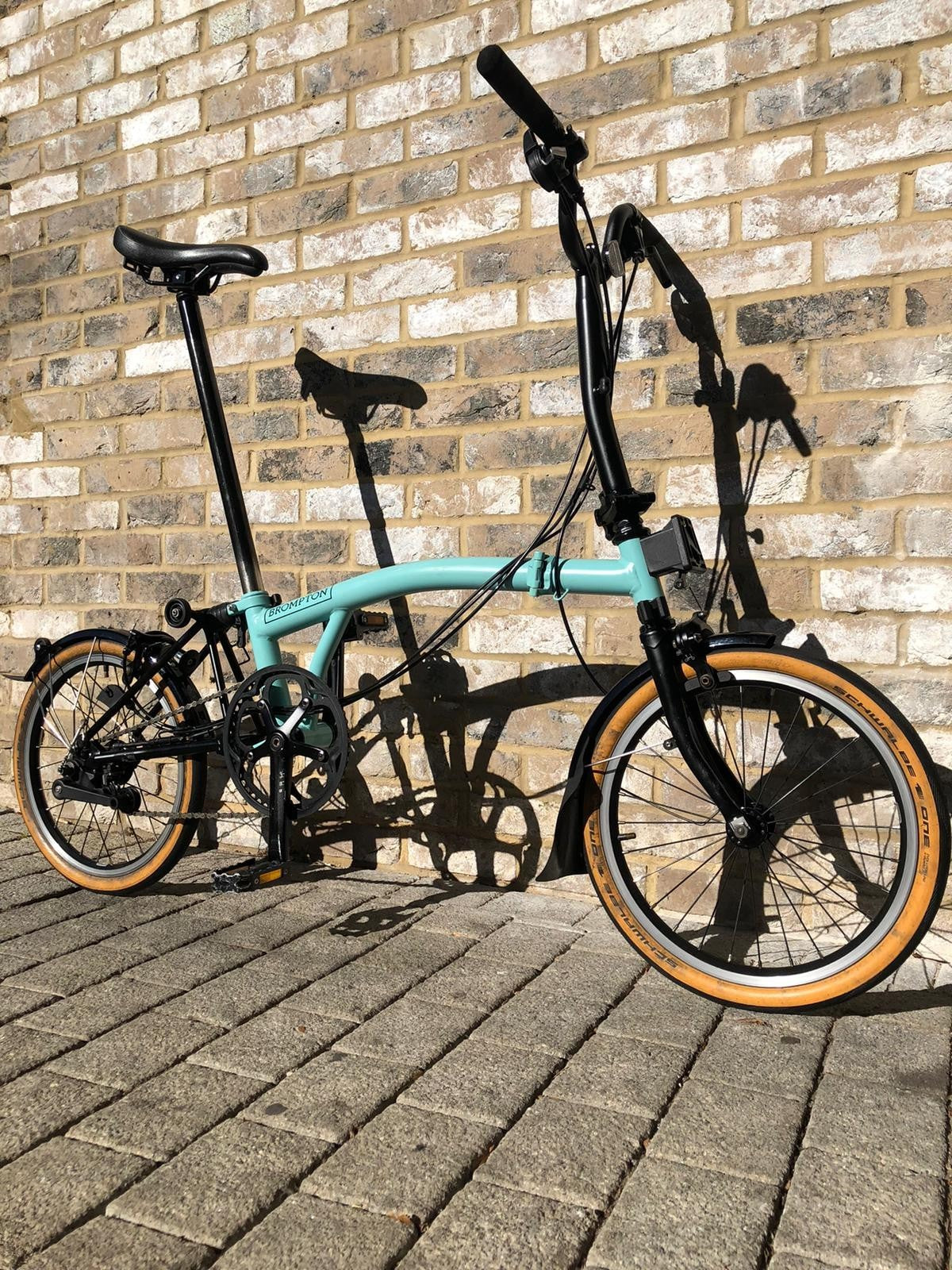 Brompton Turkish Green (Black Edition) M6L Mid 6 Speed - Worldwide Delivery