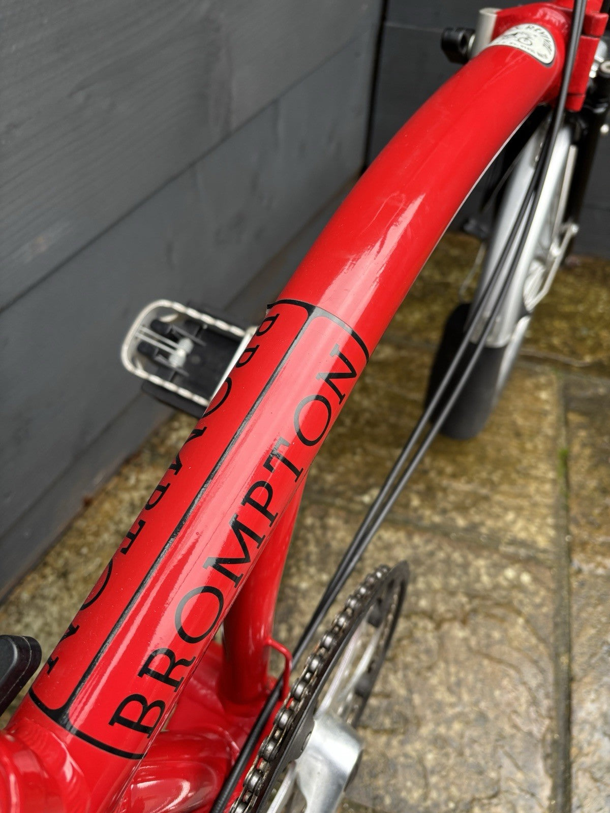 Brompton L3 (C Line) Folding bicycle in Red/Black - Test Ridden Only Condition