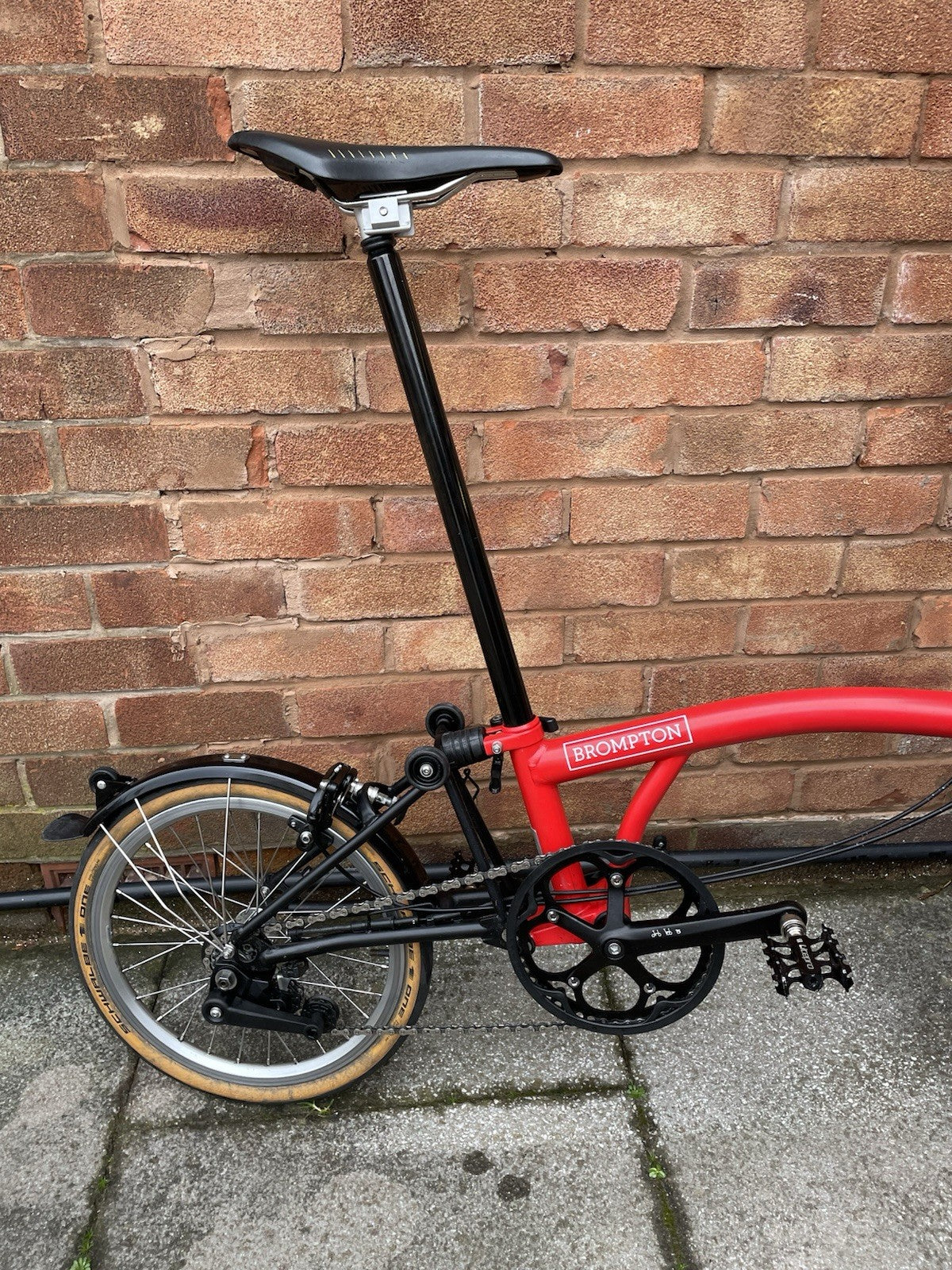 Brompton S2L Black Edition Folding Bike WITH UPGRADES