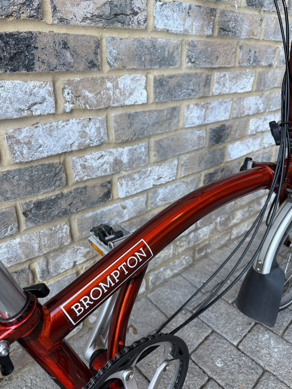 Brompton Flame Lacquer (Full) S6L - C Line 6 Speed Low - RARE - WORLDWIDE SHIP