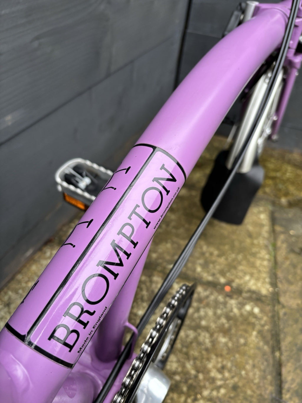 Brompton M6L in rare Lilac Folding bike C Line - Very Light Leisure Use Only