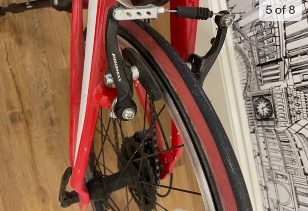 Rare collectible Ferrari scuderia fold up city bike
