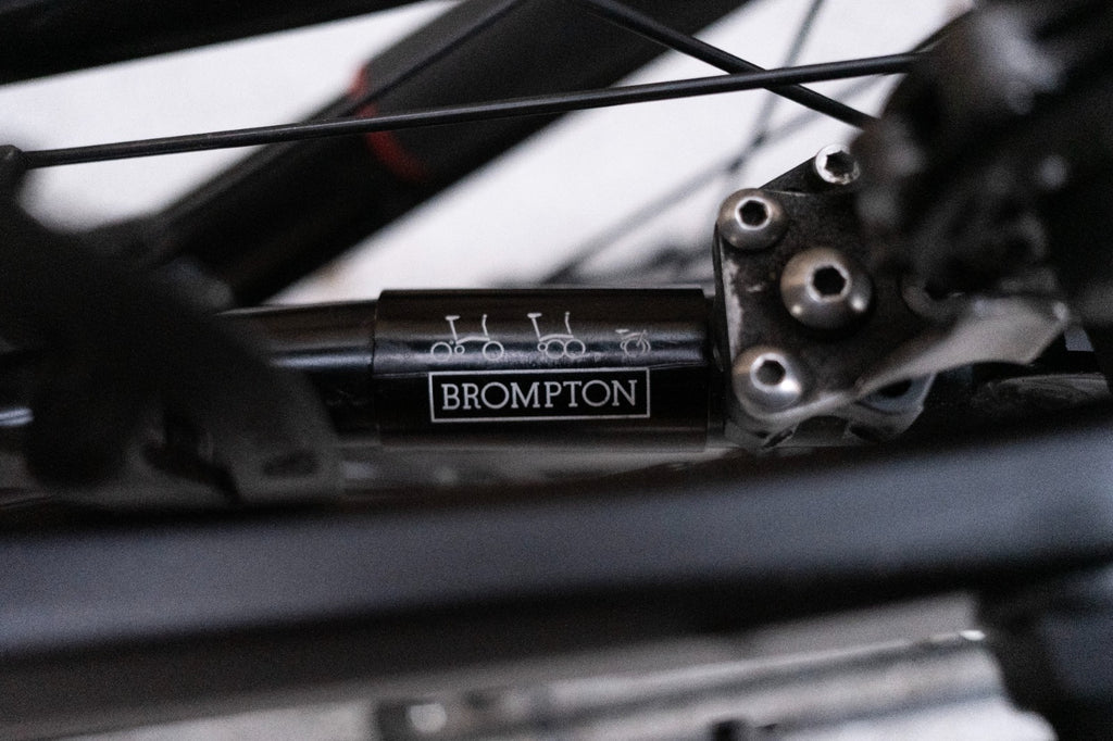 Brompton S6R (6 Speed)Black Edition in Flame Lacquer  + Extras