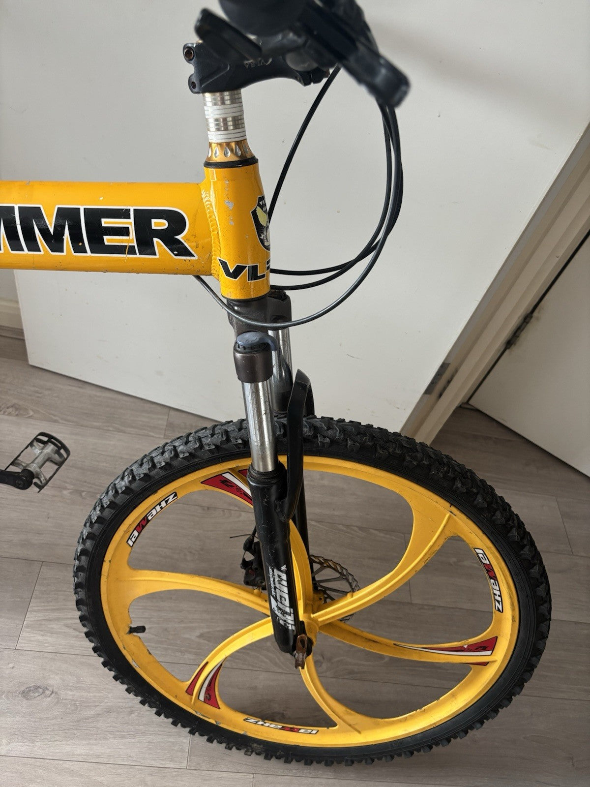 Hummer Adult Size Folding Mountain Bike