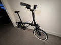 Bromton Black C Line Folding Bike 6 Gears Dynamo 2025