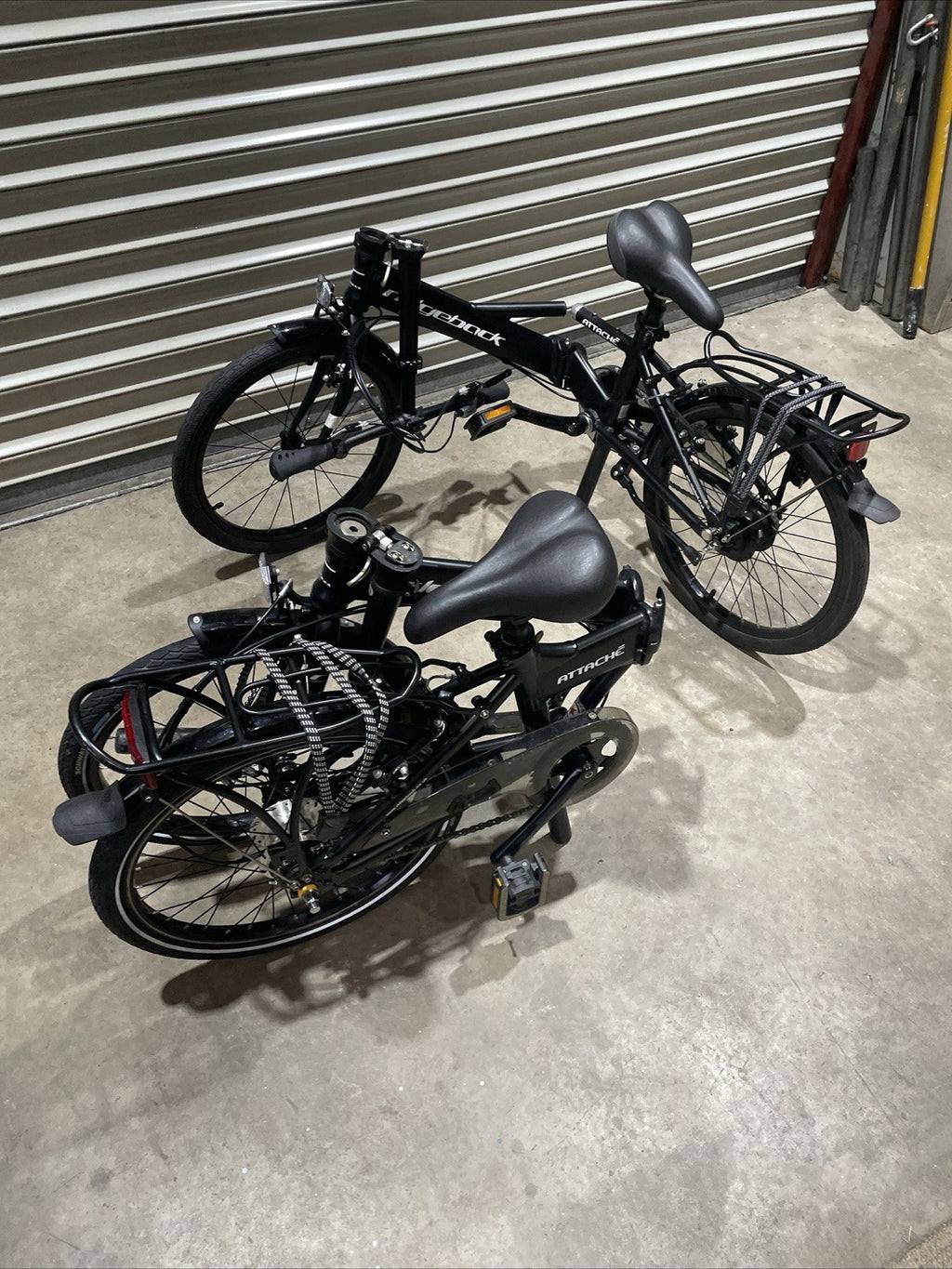 2 Ridgeback Fold Away Bicycles. 20 Wheels Excellent Condition with Car ...