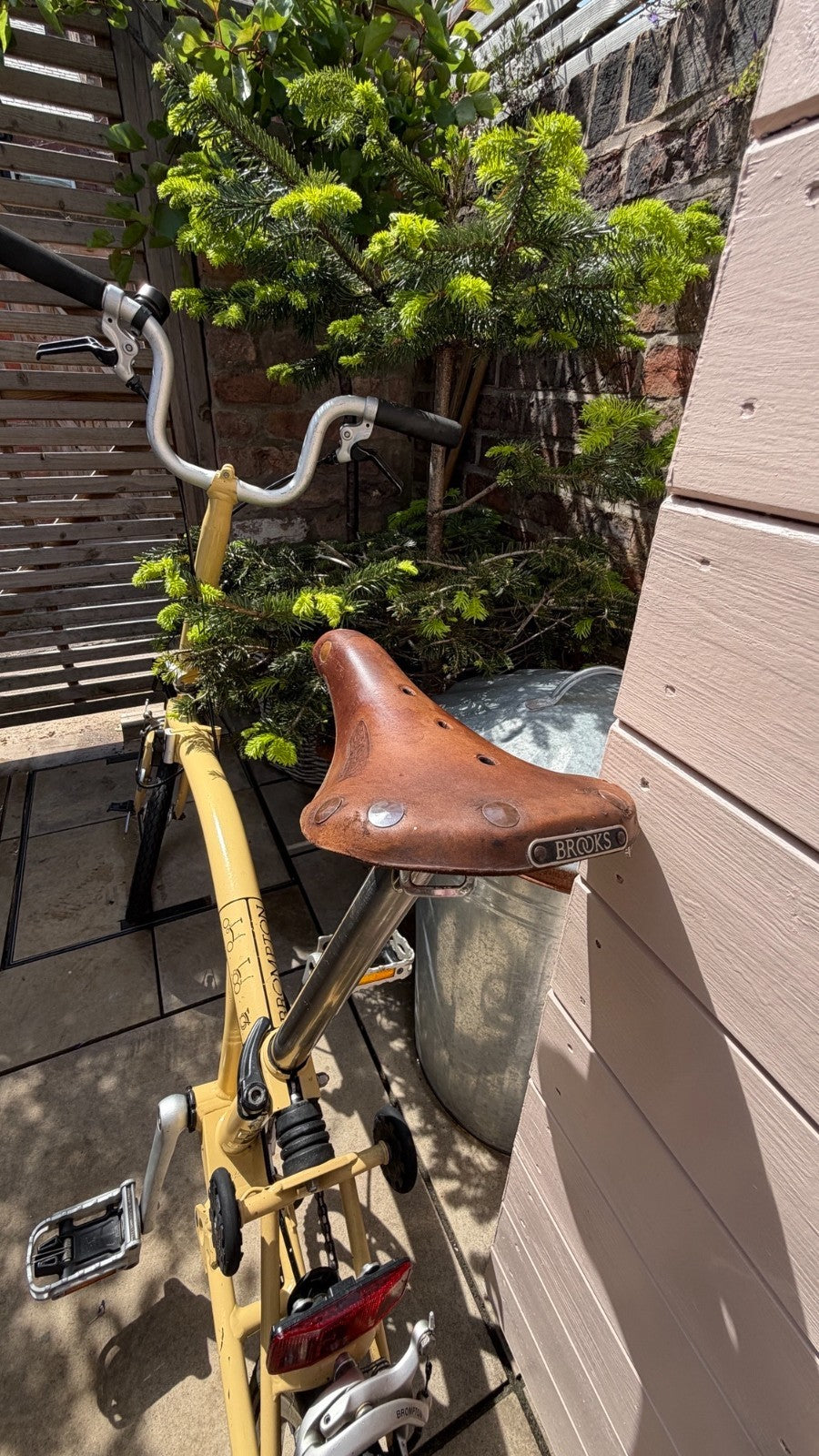 Brompton Single Speed folding bike owned from new