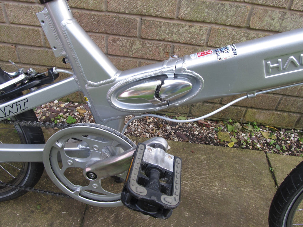 BIKE FOLDING  19" WHEELS UNISEX-EXCELLENT CONDITION-EXTRA LIGHT FRAME
