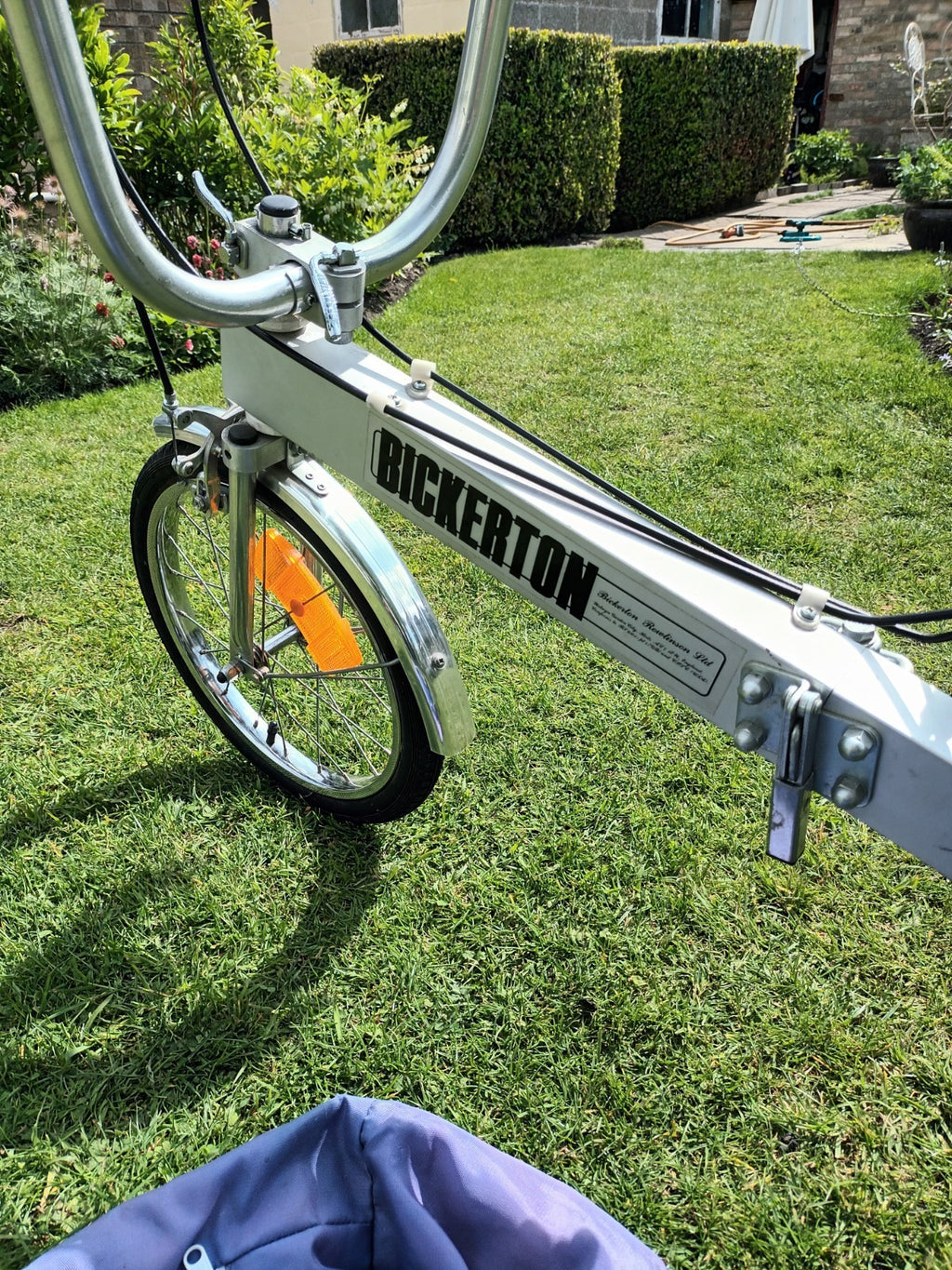 Vintage Bickerton Folding Bike, One previous owner from new, 3 speed, VGC + Bag
