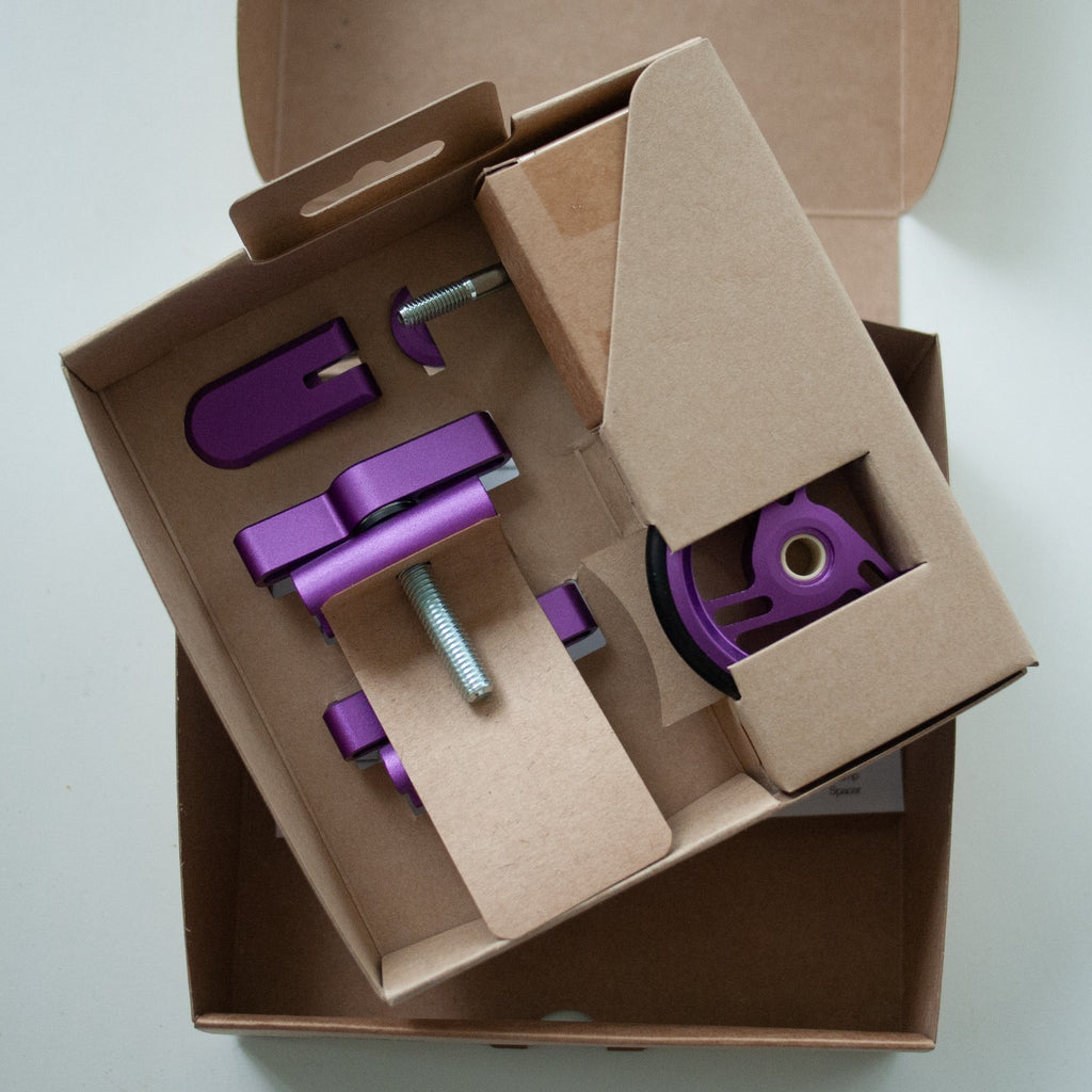Brompton Bike ColourLab Colour Touchpoint Set - A, C, P Line Purple RRP£130