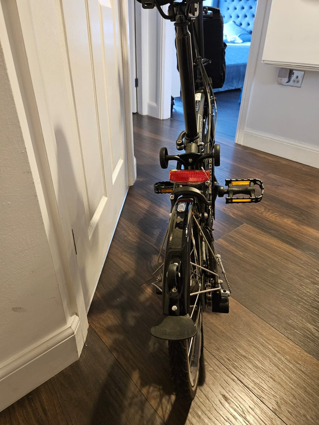 Brompton Electric C Line Explore, 6-Speed, Black, High Handlebar 2023