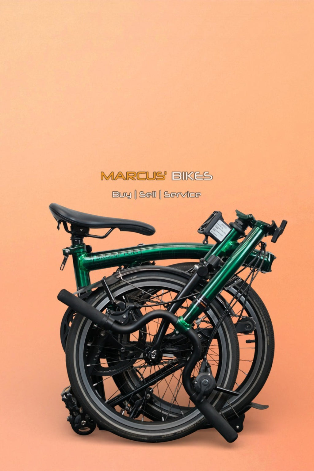 Brompton P Line Urban - Emerald Green