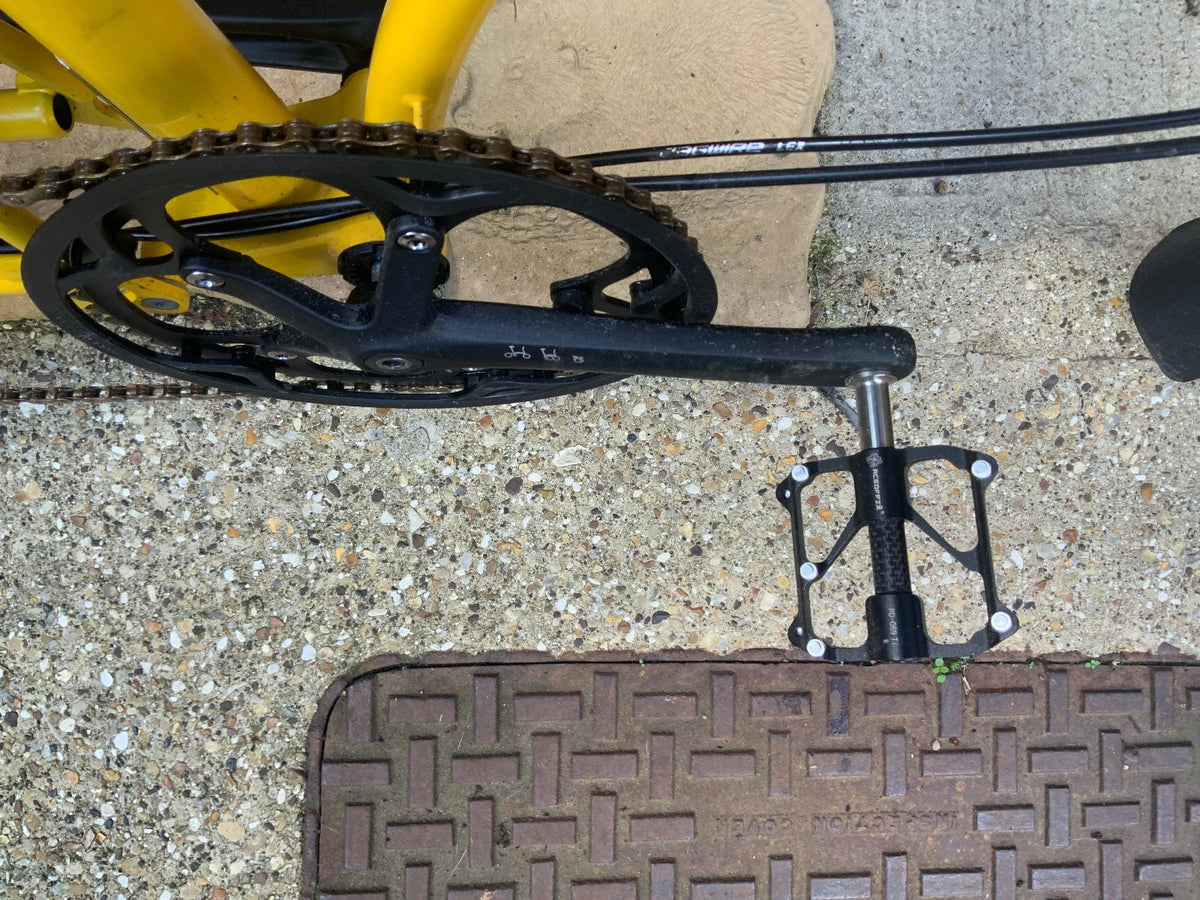 Brompton C Line 2 Speed 2023 Mid Handlebar - Yellow - Excellent Condition