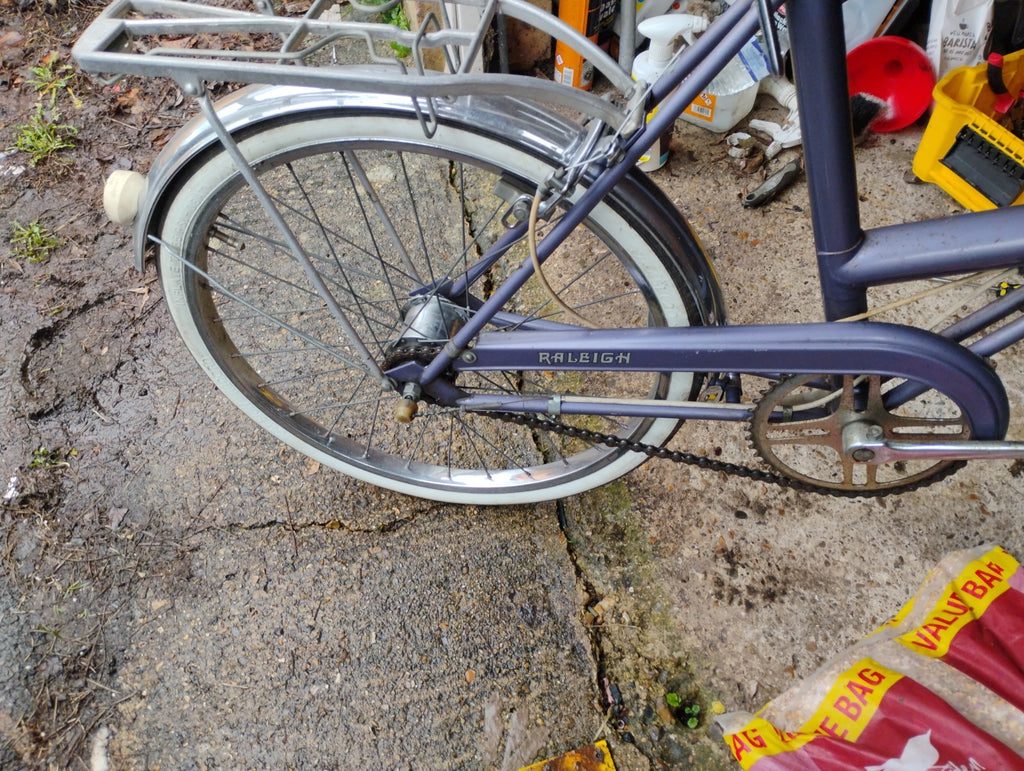 Raleigh stowaway bike, original Purple,