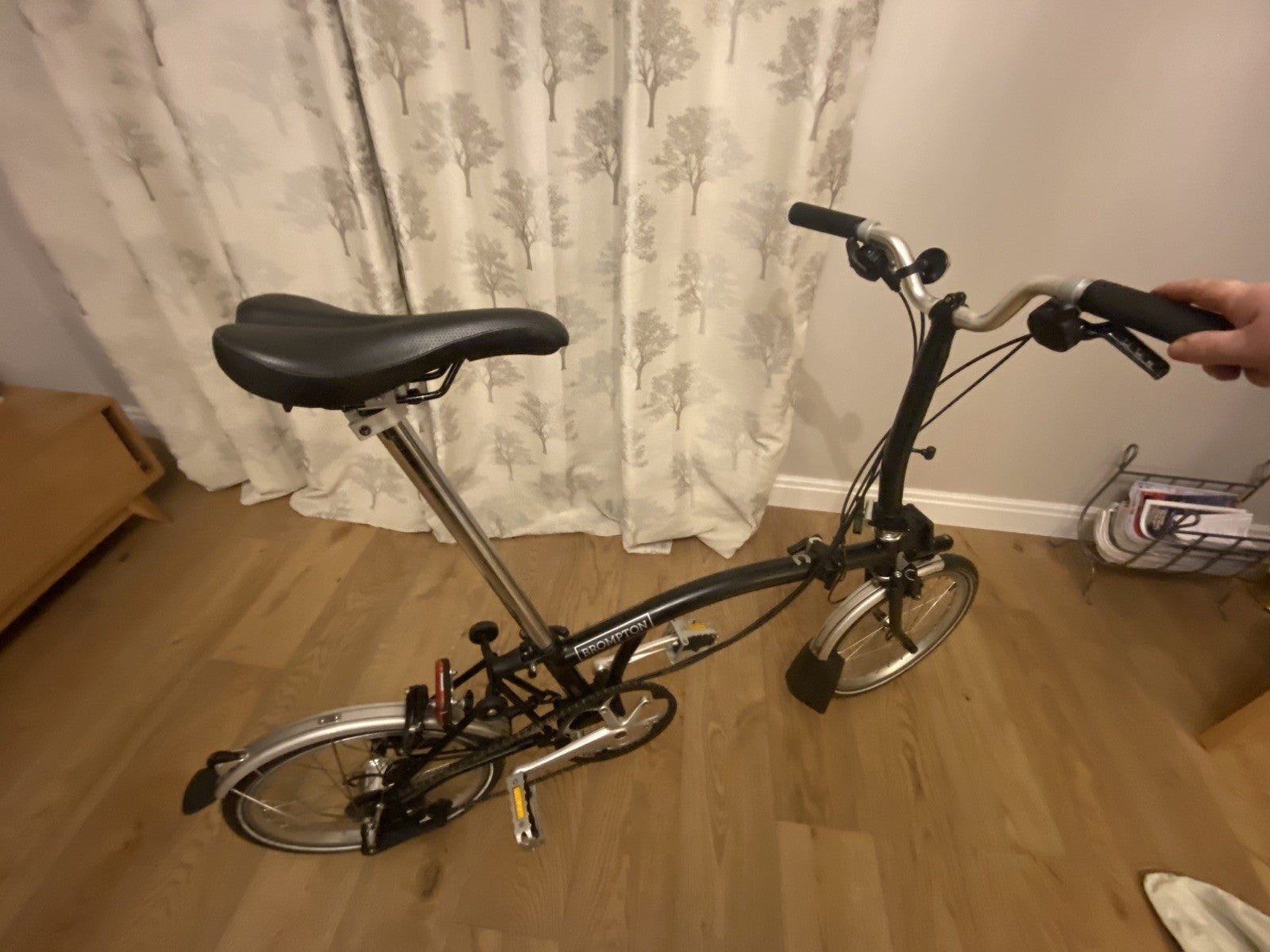Brompton C Line 6 Speed In Black In A Very Good Used Condition.