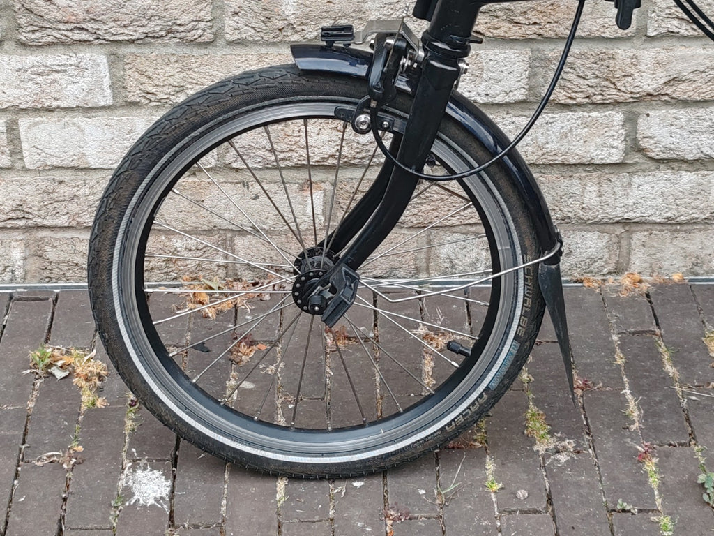 Brompton C Line 12 Speed Black Edition Folding Bike - Good Condition