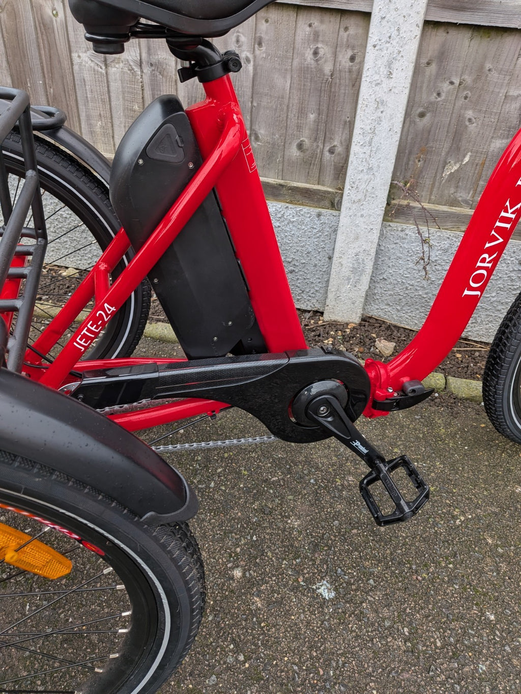 Jorvik Jet E 24 Folding Electric Tricycle, BRAND NEW,24" WHEELS, DELIVERY POSS.
