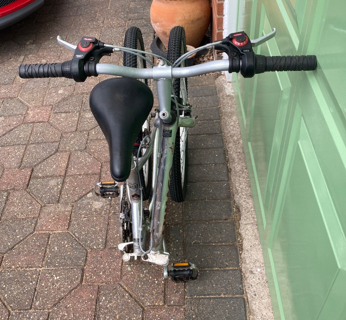 Unisex Ammaco Town & Country Folding Aluminium Hybrid Bike 26” wheels