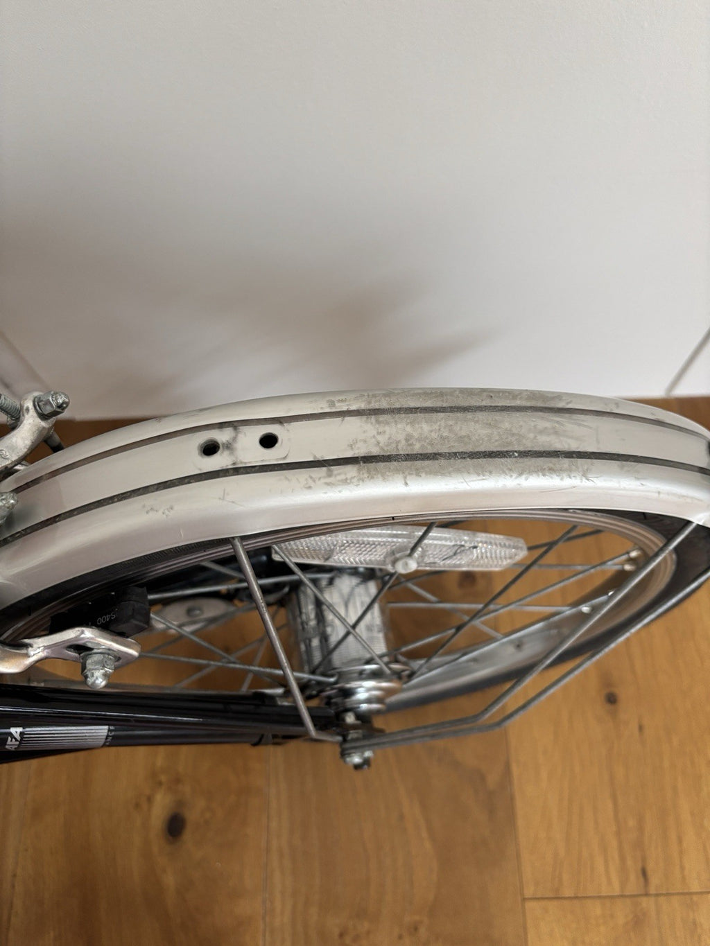 Brompton Folding Bike 16in Red 3-Speed Hub Gears Mudguards Reflectors
