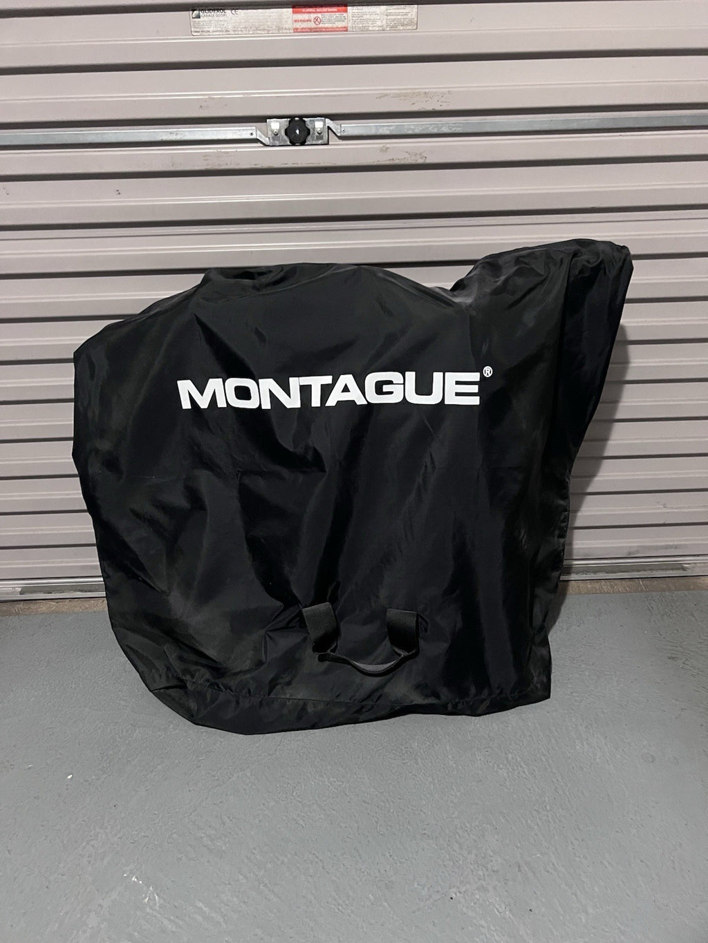Montague X50 Folding Mountain Bike 16in Black Front Suspension V-Brake