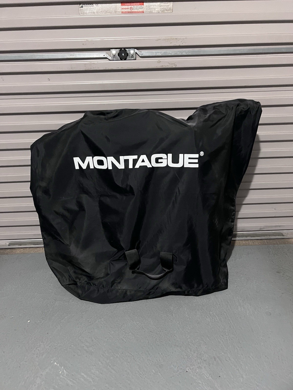 Montague X50 Folding Mountain Bike 16in Black Front Suspension V-Brake