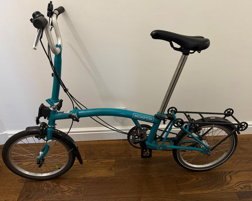 2020 Brompton Limited Edition B75 Water Blue C Type Upgrades Folding Bicycle