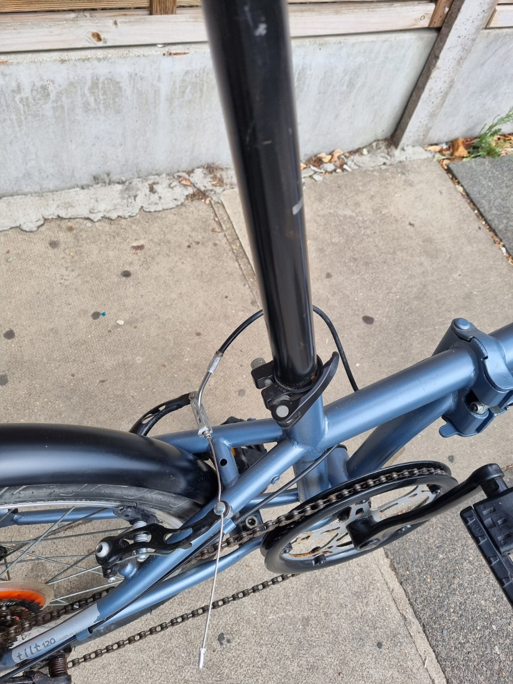 BTWIN Folding Bike 20-inch Wheels Good Working Order Great Condition