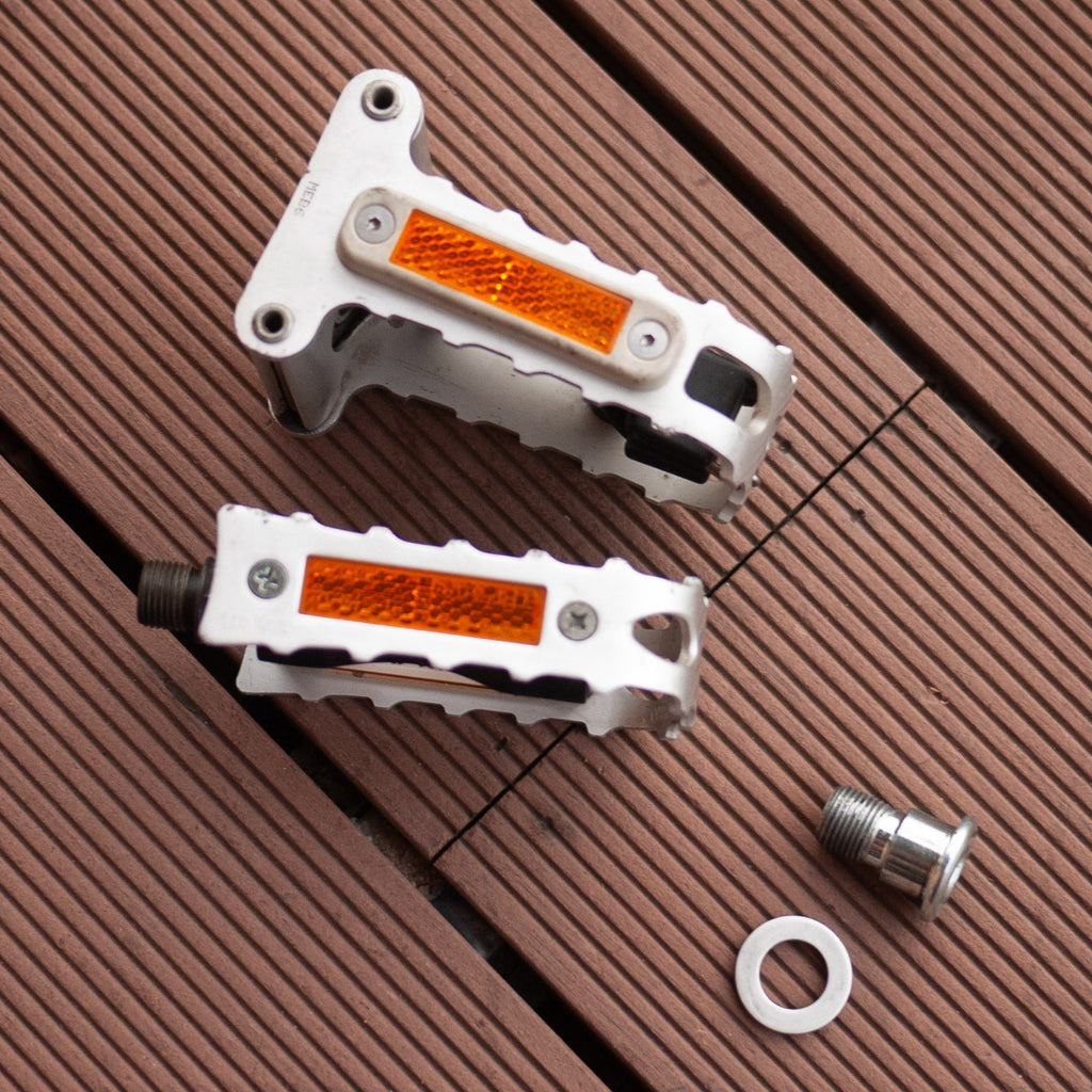 Brompton Folding Bike Folding Pedal Silver - Pair RRP£67
