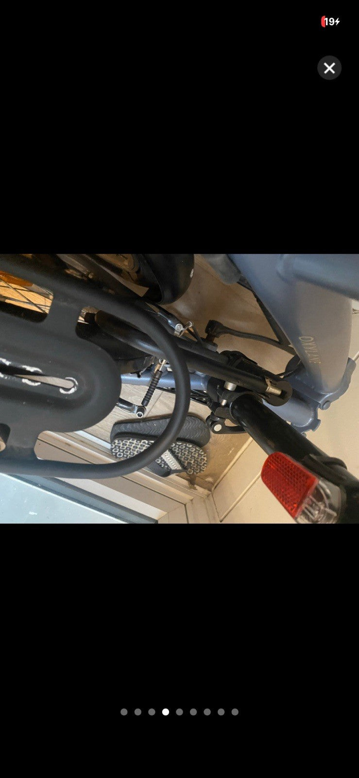 Decathlon BTWIN Tilt 120 Grey Folding Bike with Pannier & Bike Accessories
