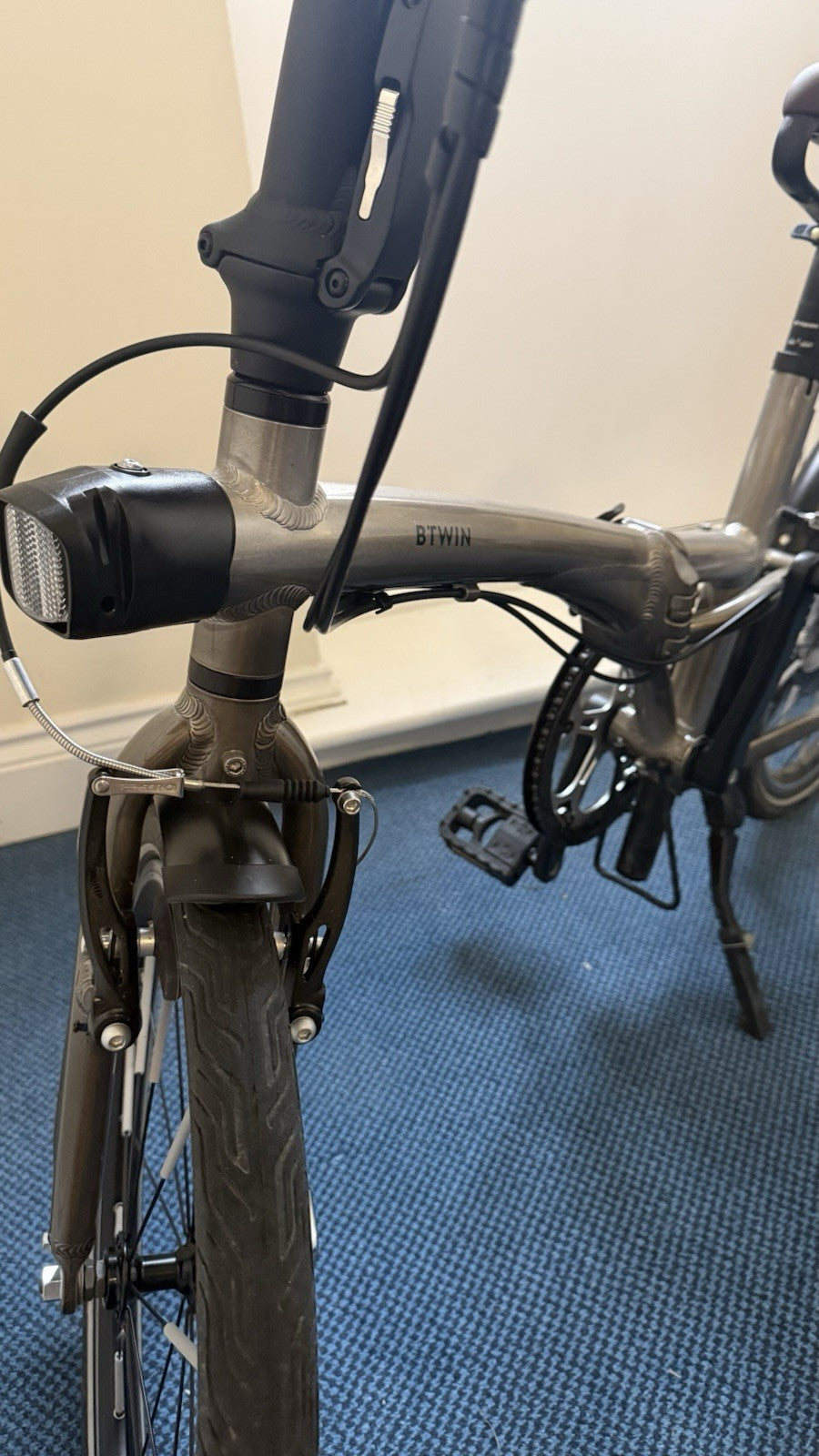 Btwin decathlon Folding Bike 560 - Mint Condition - Lacquered Aluminium