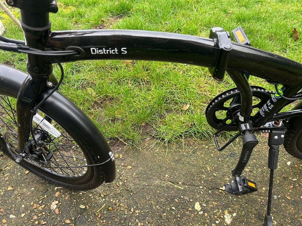 Eco Energy E Move District S Black Fold Down Electric City Bike