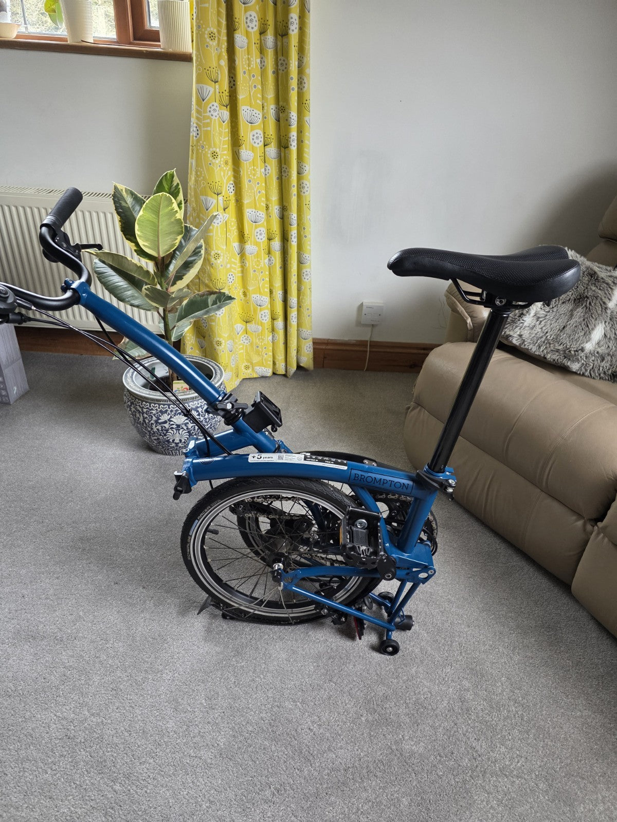 Brompton C Line Explore Mid Handlebar Folding Bike 2 Gear