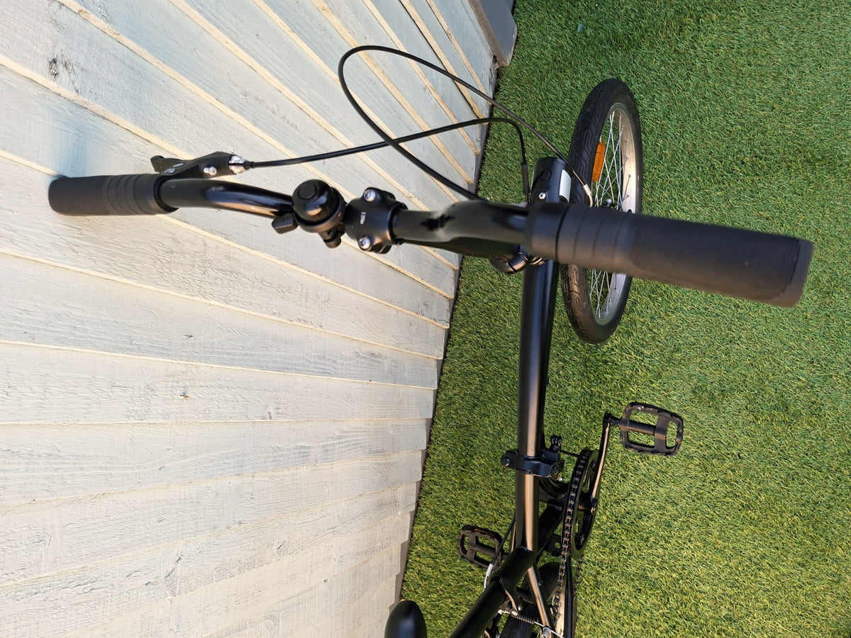 Oxylane 100 Black Folding Bicycle Single Speed