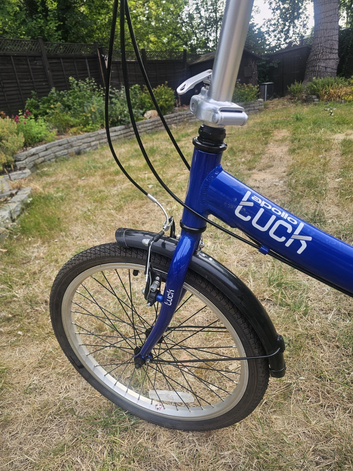 Applo Tuck Foldable Bike 20 Wheels 6 Gears Adjustable Height Easy Assembly