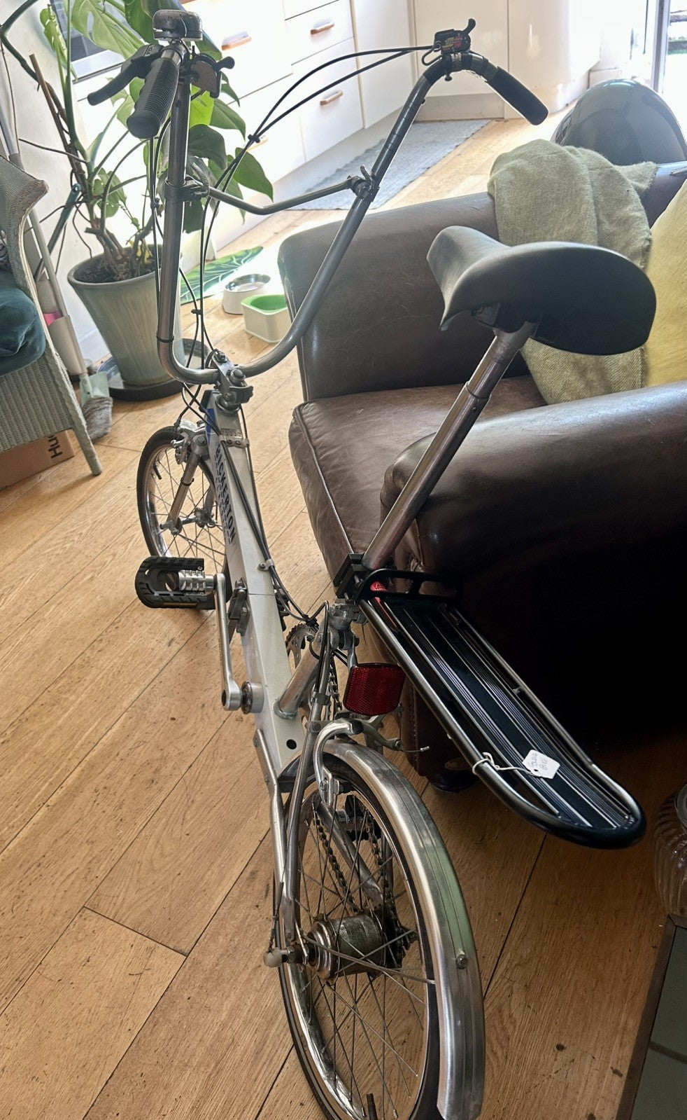 Classic Bickerton Folding Bike 16” Rear 14” Front Wheel Compact Portable VGC