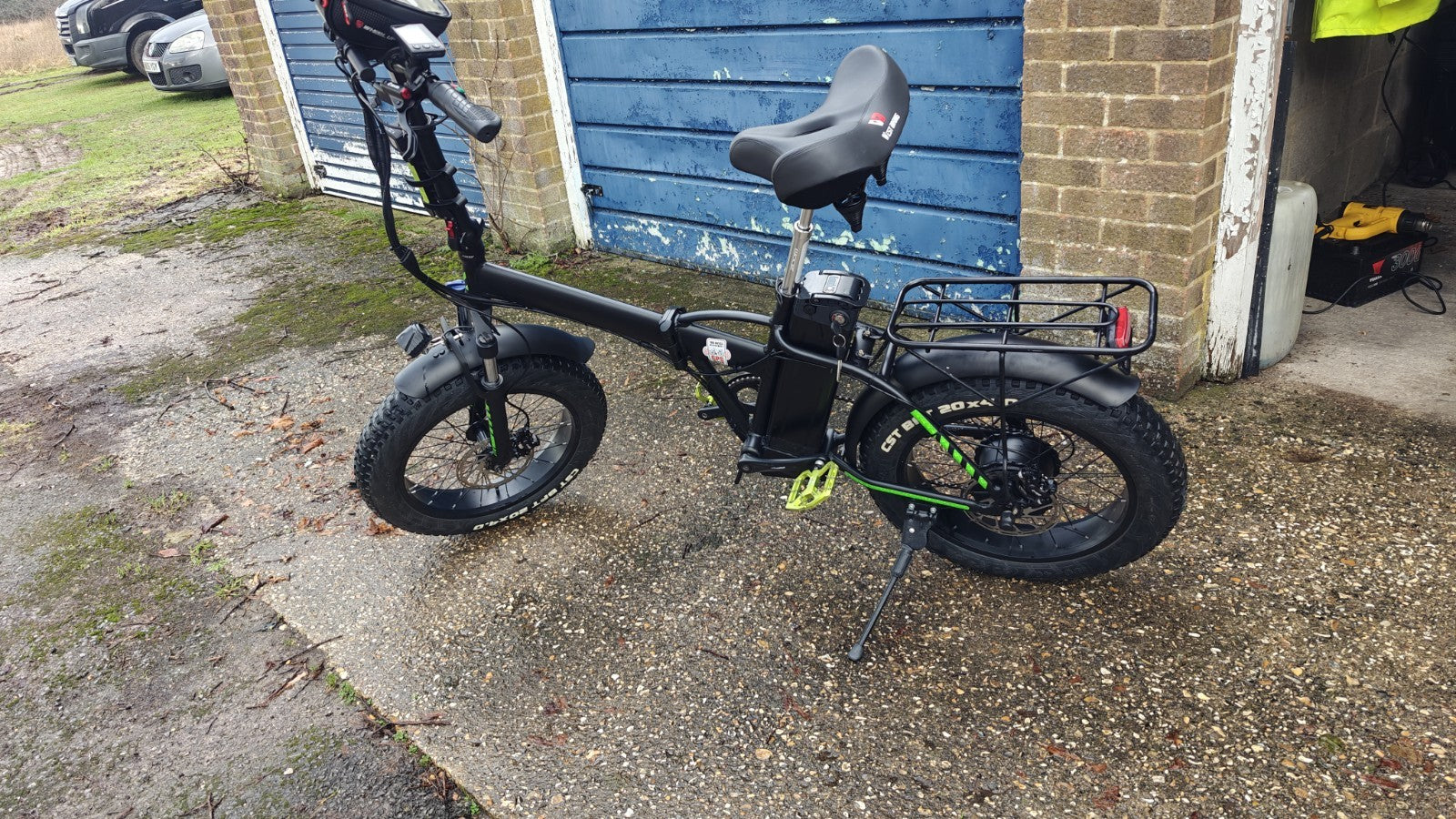Electric Foldable Fat Bike 20" Inch Wheels