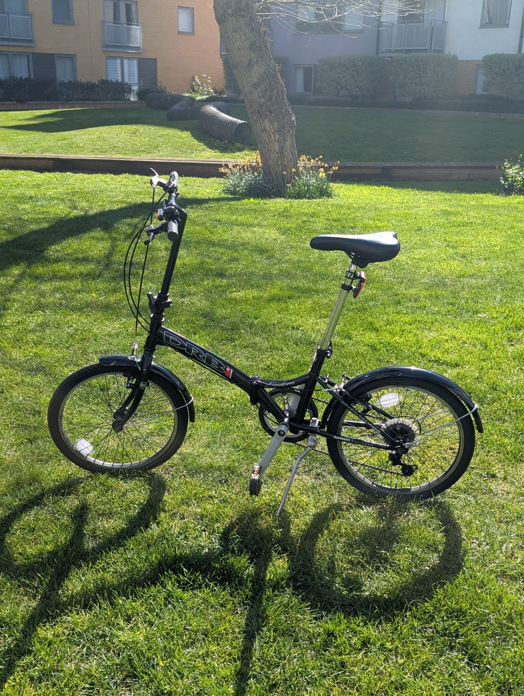 Dallingridge Freedom 20"Folding Commuter Bicycle - Black