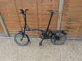 Brompton P Line 2023 Urban 4-Speed Black with Roller Frame