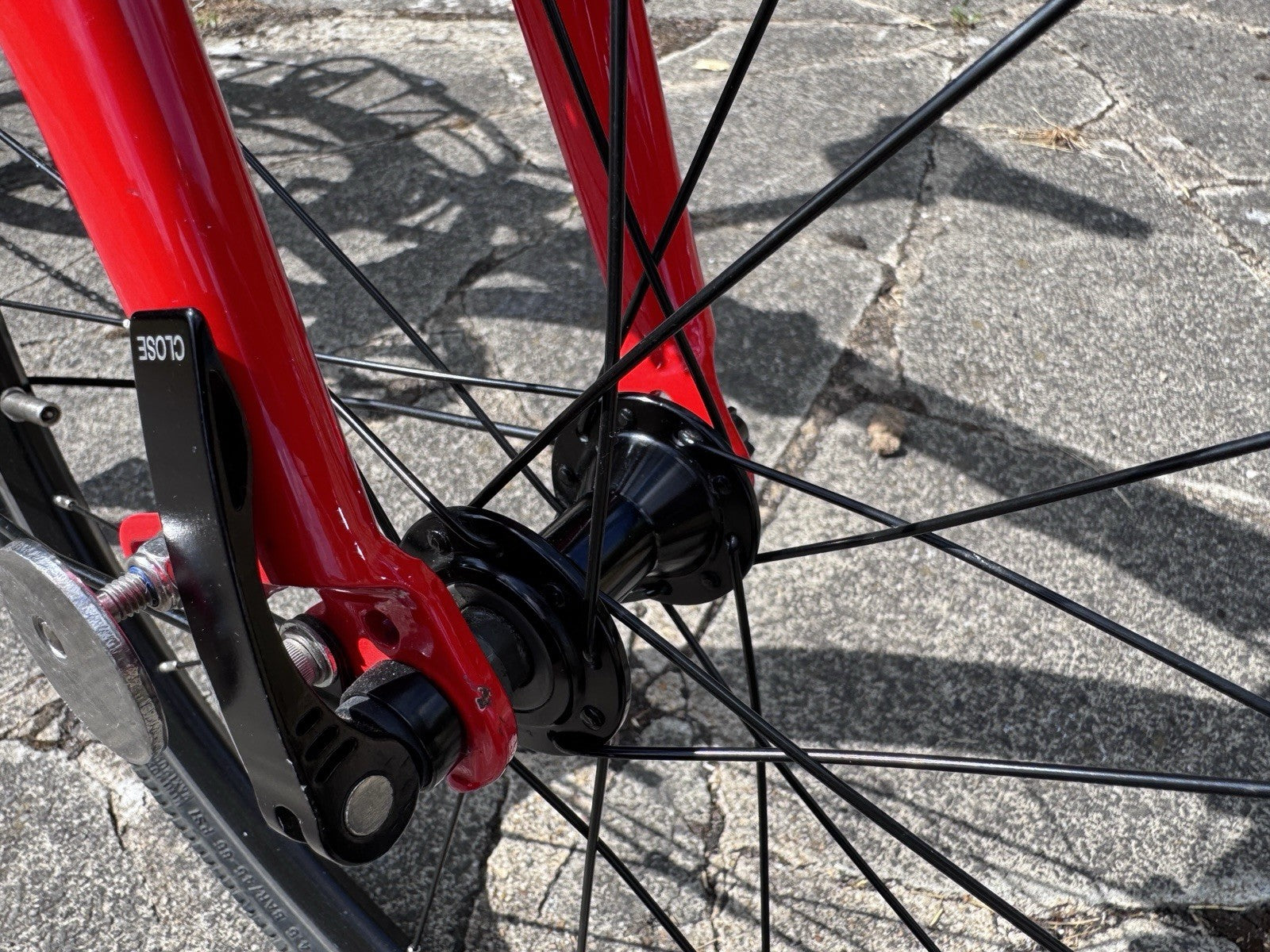 Tern Verge D9 Folding Bicycle Red - In Excellent Condition