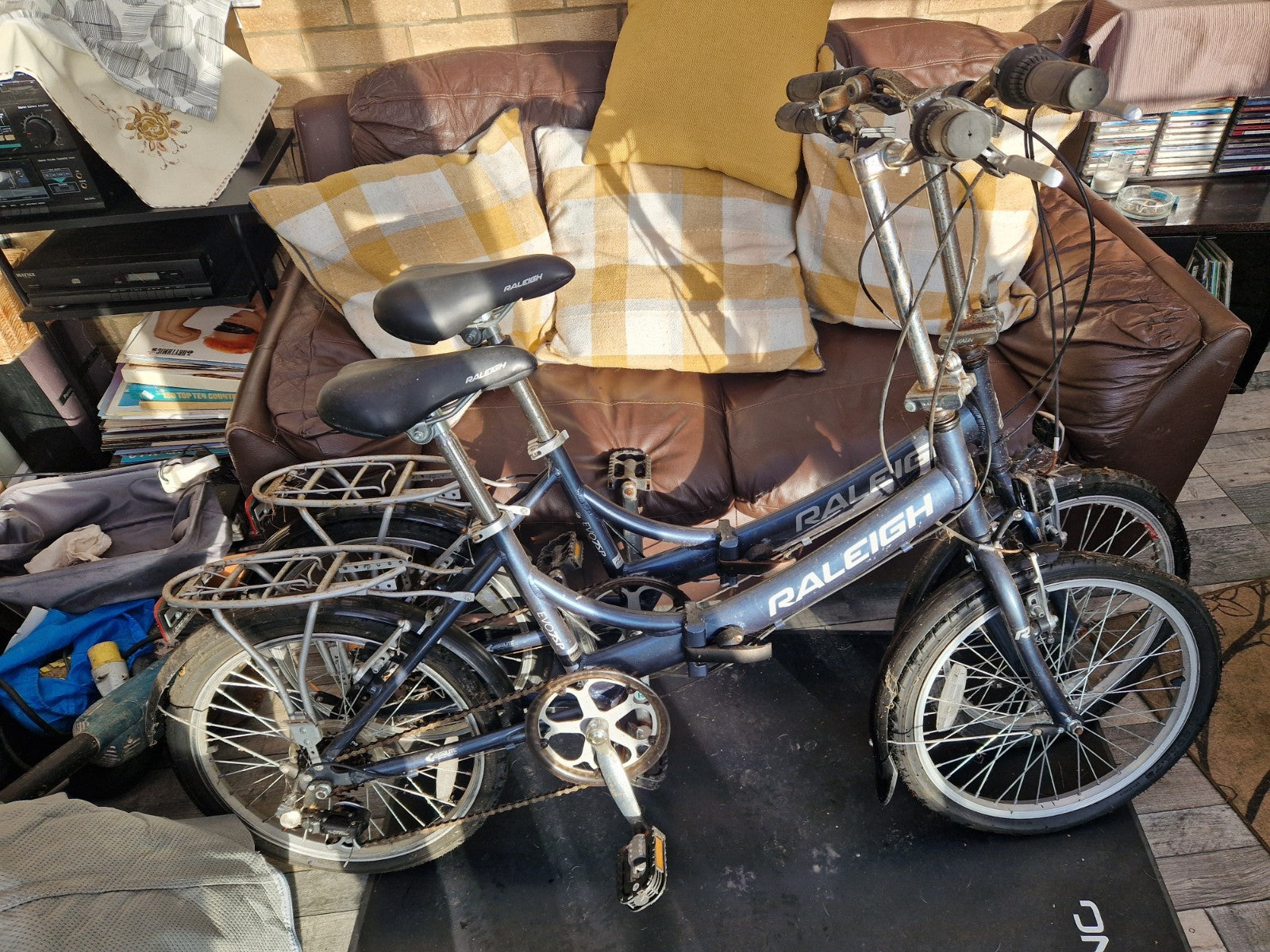 Raleigh Model EVO7 fold up bike x 2