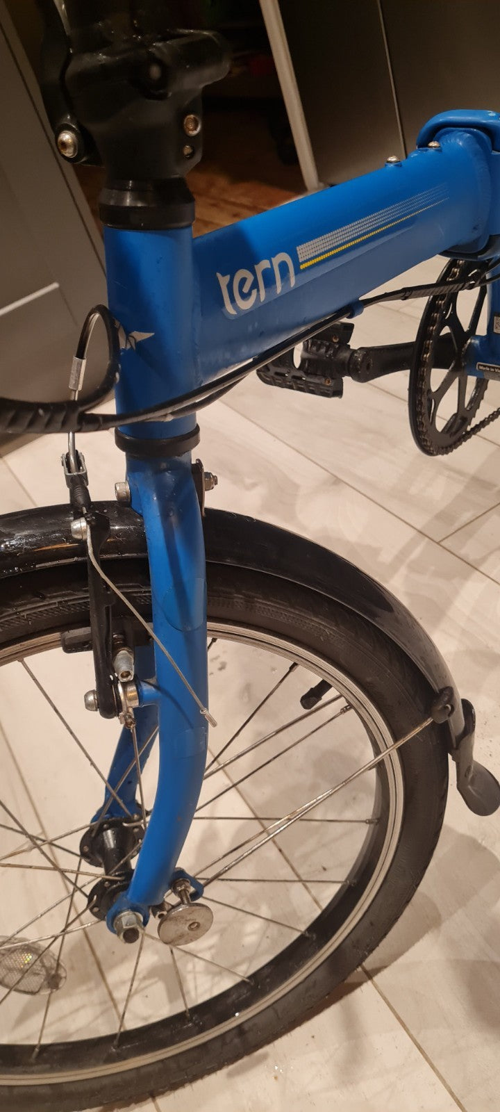 Tern Bicycle Link B7 20" 7 Speed  Blue Folding Bicycle Easy Carry RRP £650.00