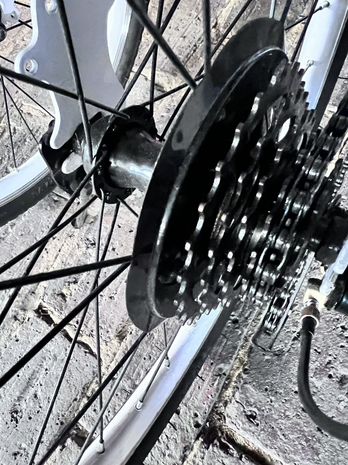 Fold Away Down Up Bike Bicycle 19" Wheel Working Needs TLC Travel Small Working