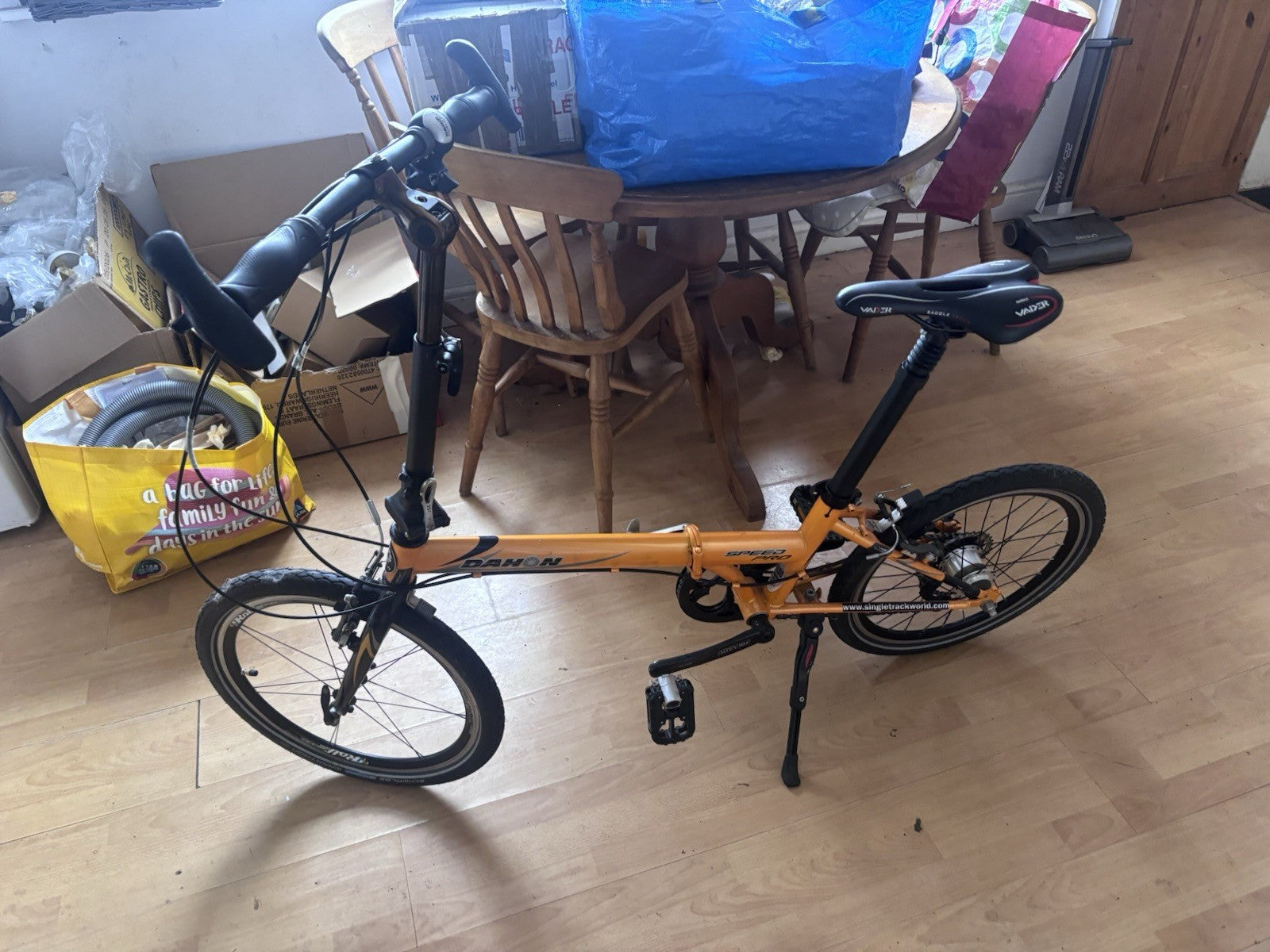 Dahon Speed Pro 7- Speed Folding Bike Bicycle SRAM DualDrive Kinetix".