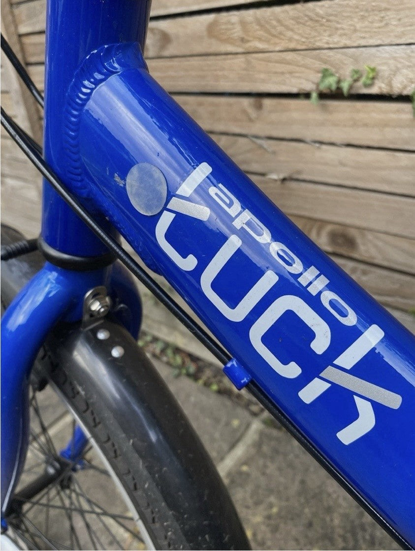 Apollo Tuck Folding Bike, excellent condition, cost over £350