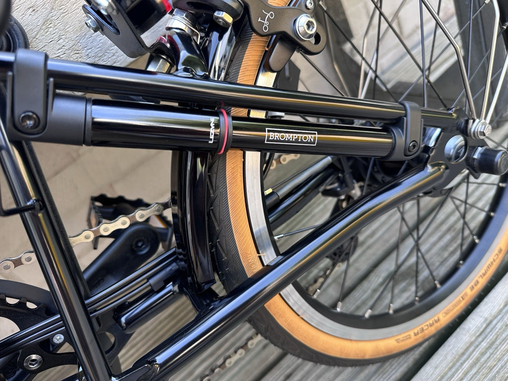 Brompton Folding Bike - New And Unused - Raw Lacquer Bundle - Accessories!
