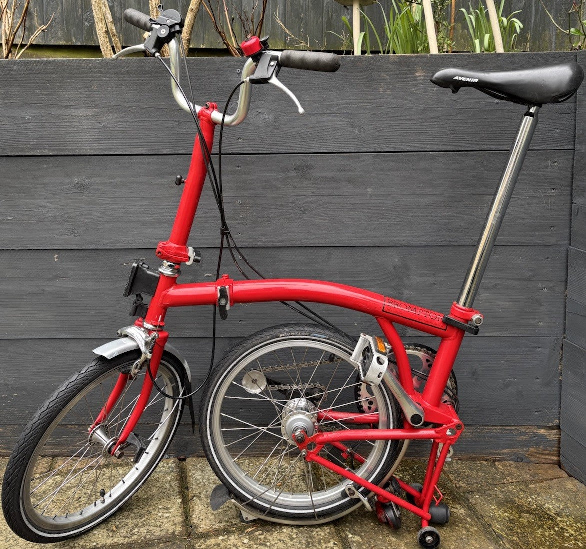 Brompton M3L - C Line equivalent Folding bicycle in Red - Part Exchange to Clear